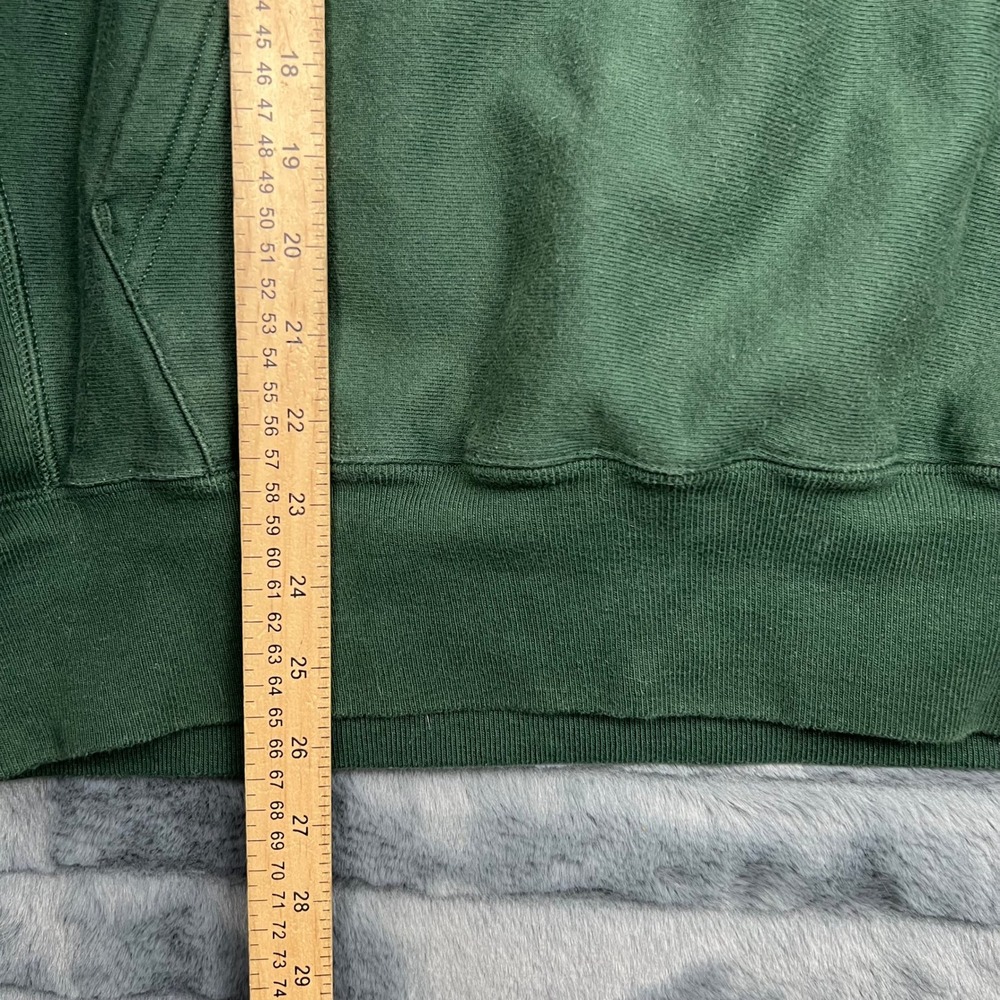 Champion Reverse Weave Tulane University Hoodie Green Mens Medium CS3051 - Picture 2 of 7
